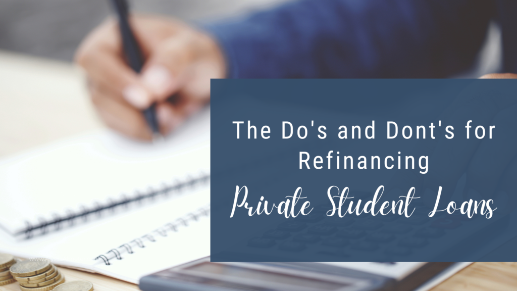 refinancing private student loans