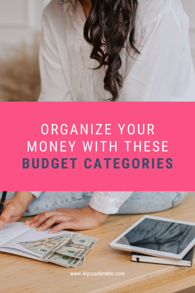 budget categories