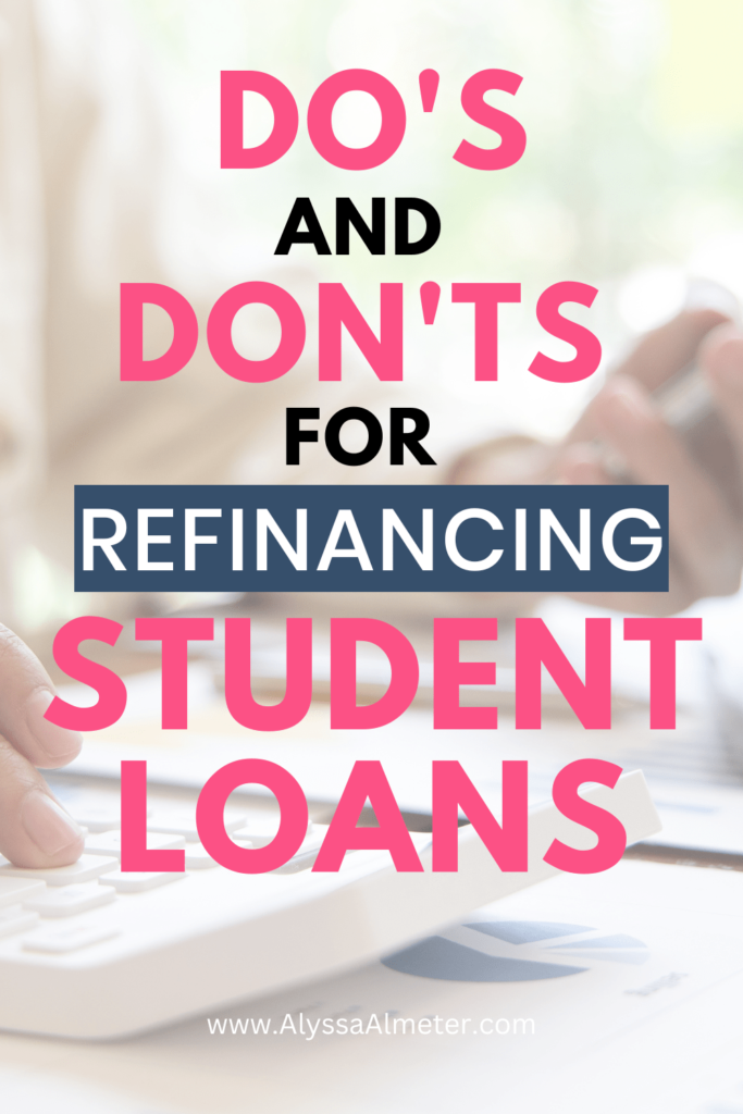 refinancing private student loans