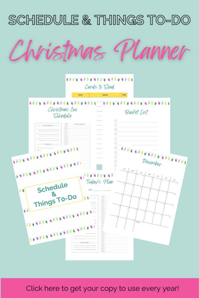 Christmas Budget Planner Printable