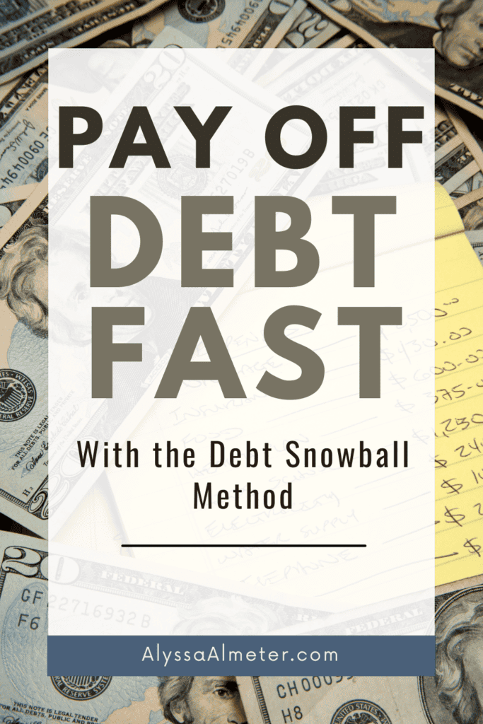 Pay off debt fast with the debt snowball method