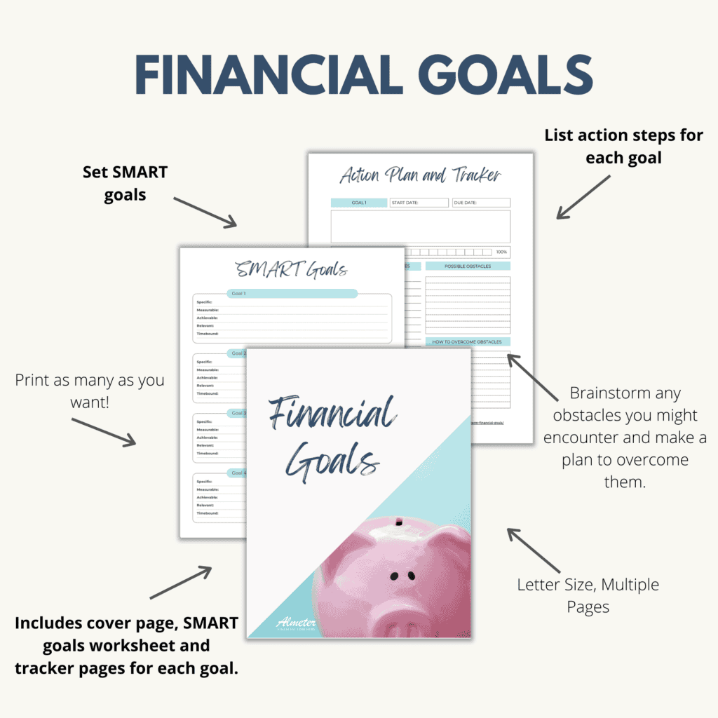 financial goals planner