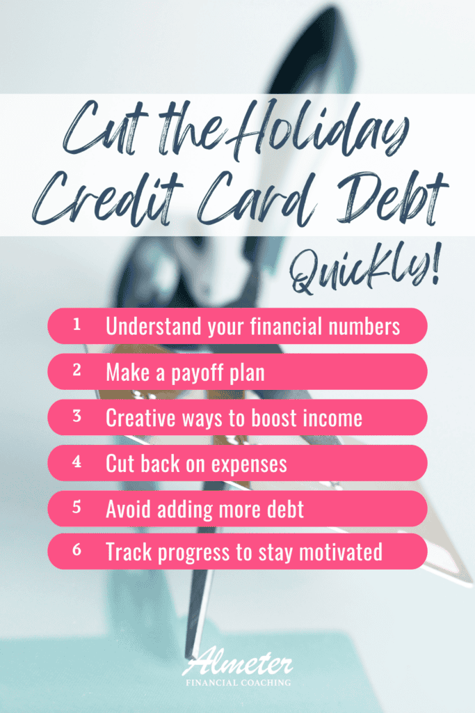 Cut holiday credit card debt